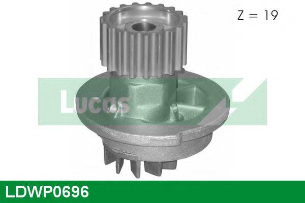 LUCAS ENGINE DRIVE LDWP0696 Водяний насос