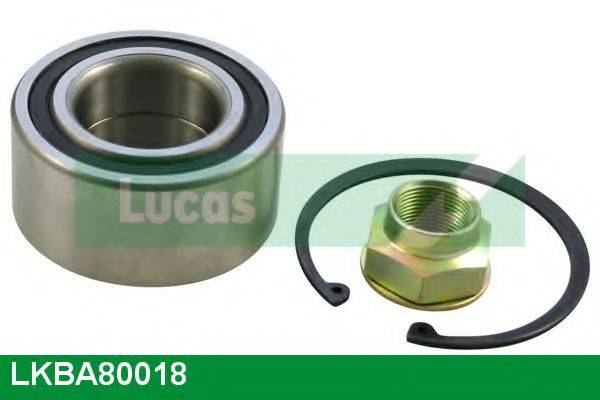 LUCAS ENGINE DRIVE LKBA80018 Комплект підшипника маточини колеса