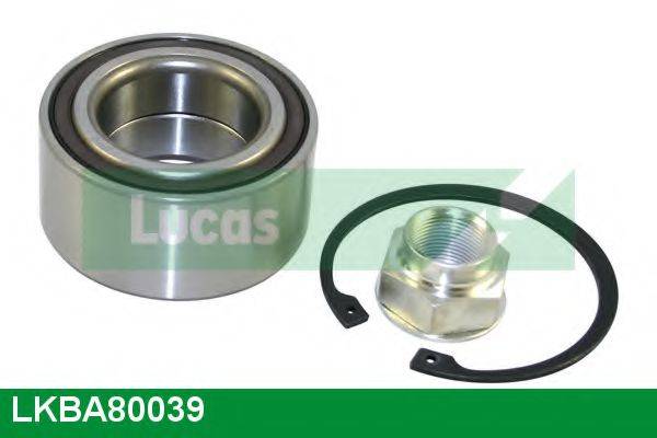 LUCAS ENGINE DRIVE LKBA80039 Комплект підшипника маточини колеса