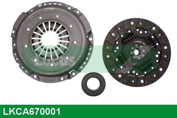 LUCAS ENGINE DRIVE LKCA670001 Комплект зчеплення