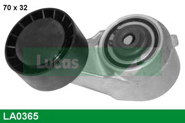 LUCAS ENGINE DRIVE LA0365 Натяжна планка, полікліновий ремінь