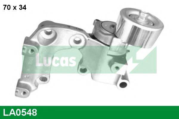 LUCAS ENGINE DRIVE LA0548 Натяжний ролик, полікліновий ремінь