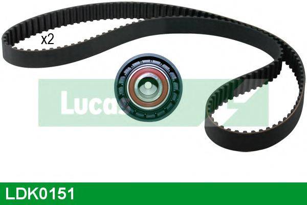 LUCAS ENGINE DRIVE LDK0151 Комплект ременя ГРМ