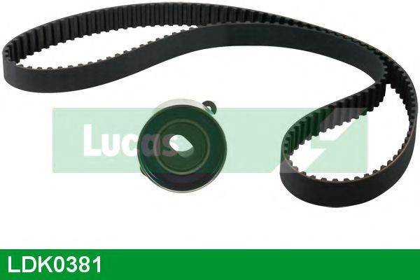 LUCAS ENGINE DRIVE LDK0381 Комплект ременя ГРМ