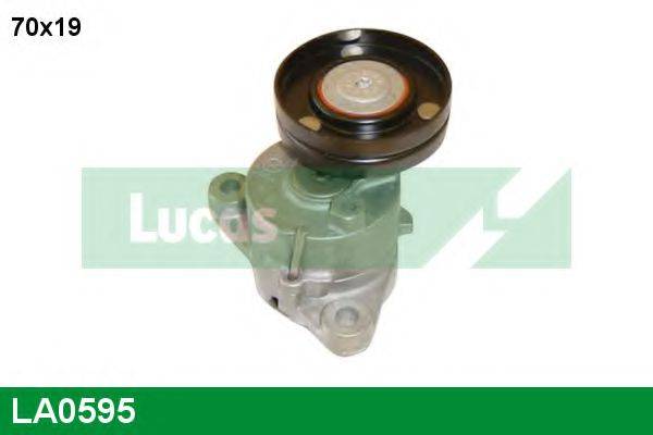 LUCAS ENGINE DRIVE LA0595 Натяжна планка, полікліновий ремінь