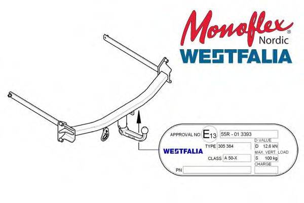 MONOFLEX 305384 Причіпне обладнання