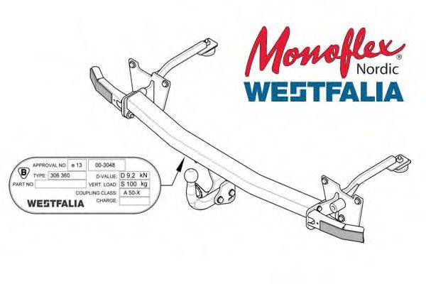 MONOFLEX 306368 Причіпне обладнання