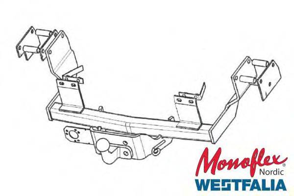 MONOFLEX 0958 Причіпне обладнання
