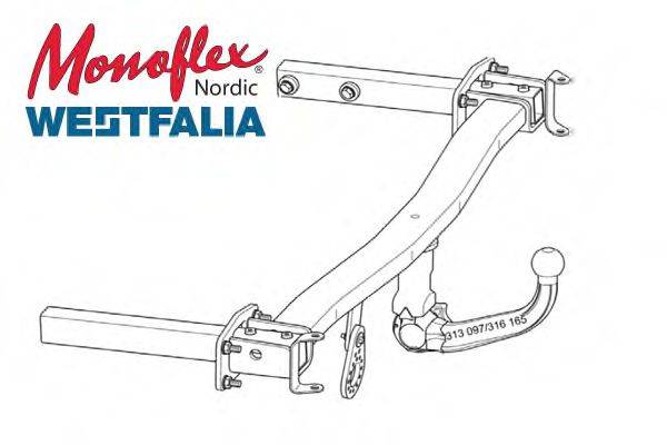 MONOFLEX 313195 Причіпне обладнання