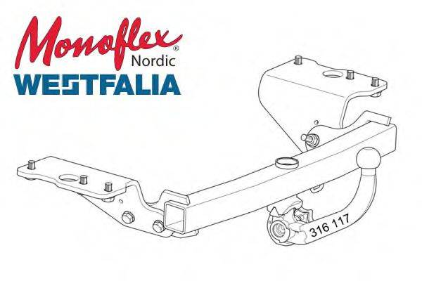 MONOFLEX 335353 Причіпне обладнання