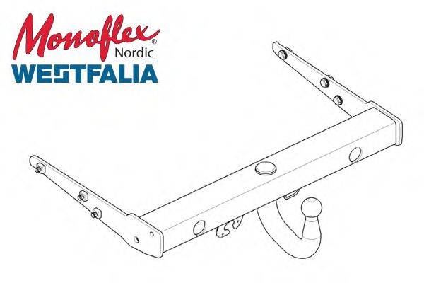 MONOFLEX 321650 Причіпне обладнання