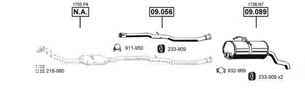 ASMET CI090280 Система випуску ОГ