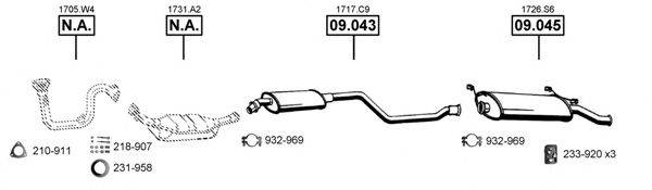 ASMET CI092420 Система випуску ОГ