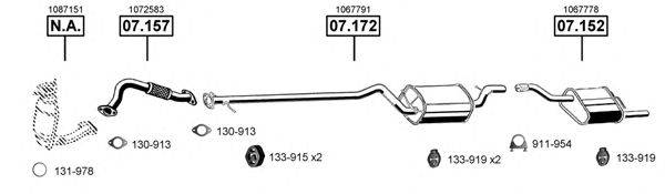 ASMET FO072900 Система випуску ОГ