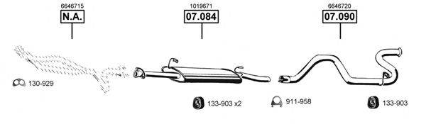 ASMET FO075225 Система випуску ОГ