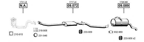 ASMET PE080635 Система випуску ОГ