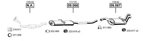 ASMET PE085150 Система випуску ОГ