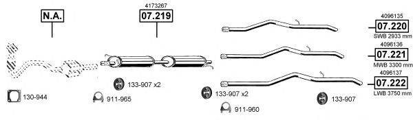 ASMET FO075150 Система випуску ОГ