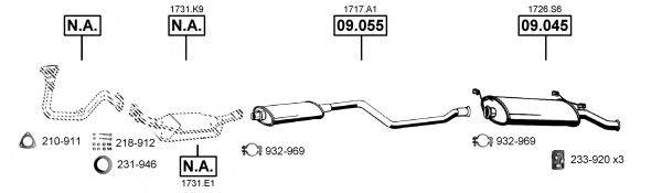 ASMET CI092405 Система випуску ОГ