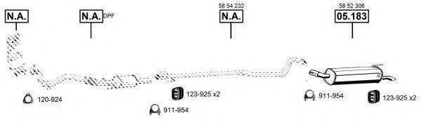 ASMET OP051580 Система випуску ОГ