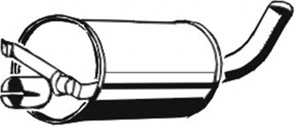 ASMET 18002 Середній глушник вихлопних газів