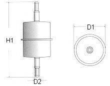 CHAMPION L104606 Паливний фільтр