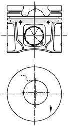 KOLBENSCHMIDT 40014600 Поршень