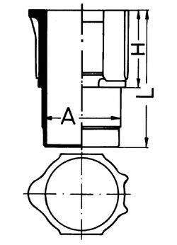 KOLBENSCHMIDT 89309110 Гільза циліндра