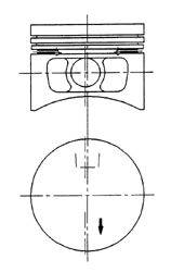 KOLBENSCHMIDT 92396620 Поршень