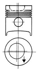 KOLBENSCHMIDT 93858600 Поршень