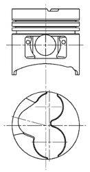 KOLBENSCHMIDT 94751600 Поршень
