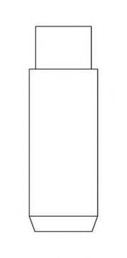 INTERVALVES 8014605 Напрямна втулка клапана