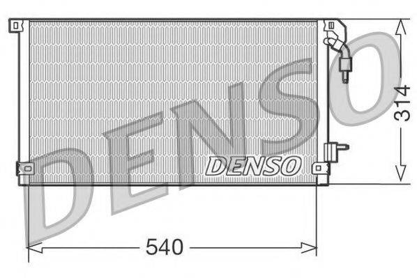 NPS DCN21003 Конденсатор, кондиціонер