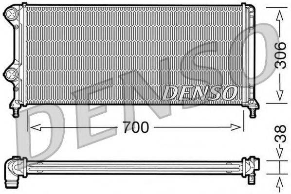 NPS DRM09060 Радіатор, охолодження двигуна