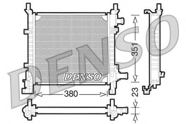 NPS DRM10061 Радіатор, охолодження двигуна