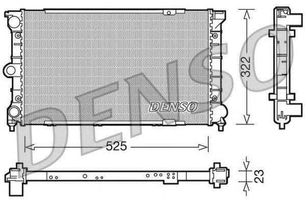 NPS DRM32031 Радіатор, охолодження двигуна