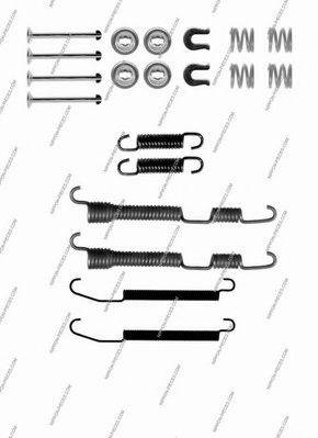 NPS M351I00 Комплектуючі, гальмівна колодка