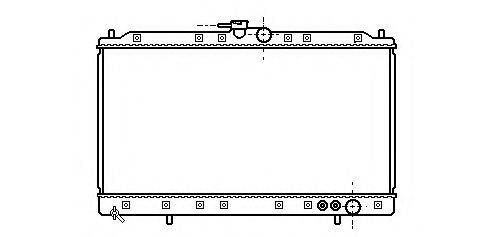 ASHUKI C55749 Радіатор, охолодження двигуна