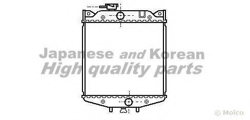 ASHUKI D55002 Радіатор, охолодження двигуна