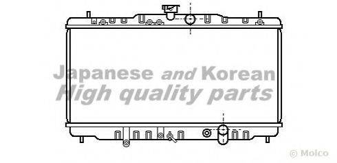 ASHUKI H55735 Радіатор, охолодження двигуна