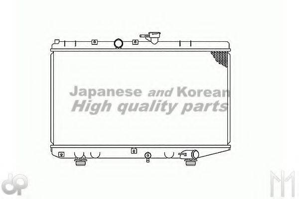 ASHUKI I25032 Радіатор, охолодження двигуна