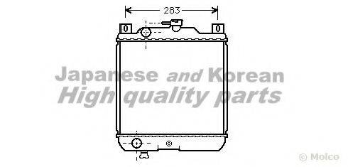 ASHUKI K45201 Радіатор, охолодження двигуна