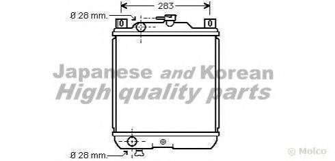 ASHUKI K45205 Радіатор, охолодження двигуна