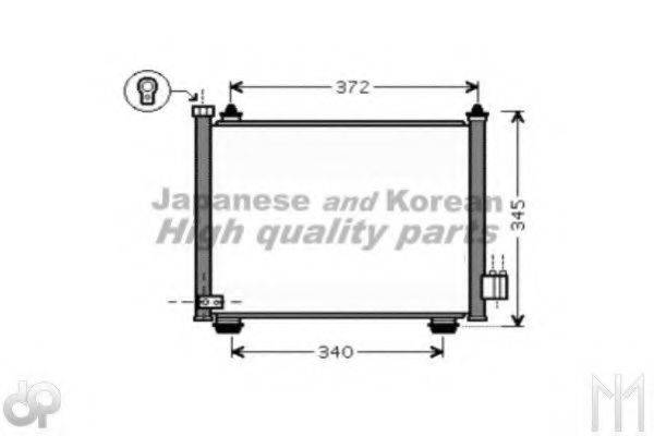 ASHUKI K46107 Конденсатор, кондиціонер