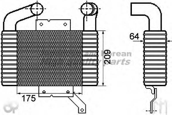 ASHUKI M55055 Інтеркулер