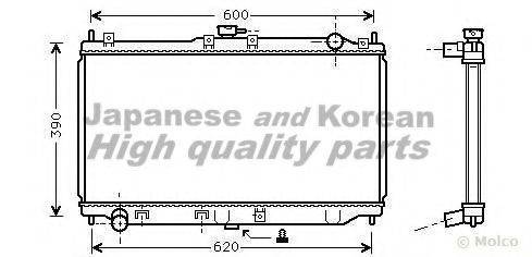 ASHUKI M55919 Радіатор, охолодження двигуна