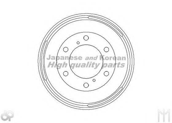 ASHUKI N01501 Гальмівний барабан