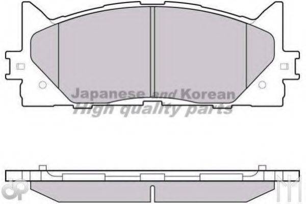 ASHUKI T11305 Комплект гальмівних колодок, дискове гальмо