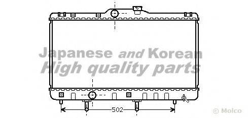 ASHUKI T55207 Радіатор, охолодження двигуна