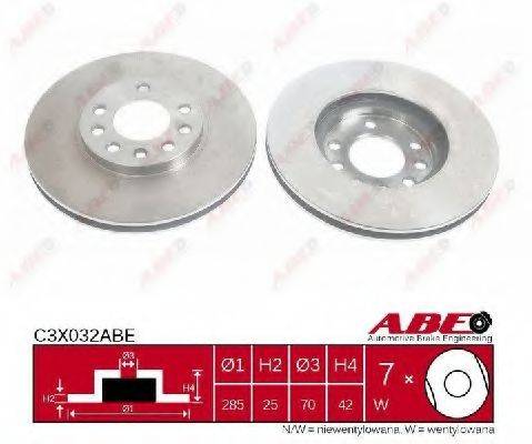 ABE C3X032ABE гальмівний диск